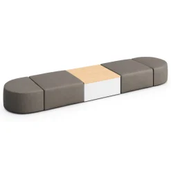 Haven 4 Person Modular Sofa with Table