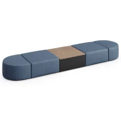 Haven 4 Person Modular Sofa with Table