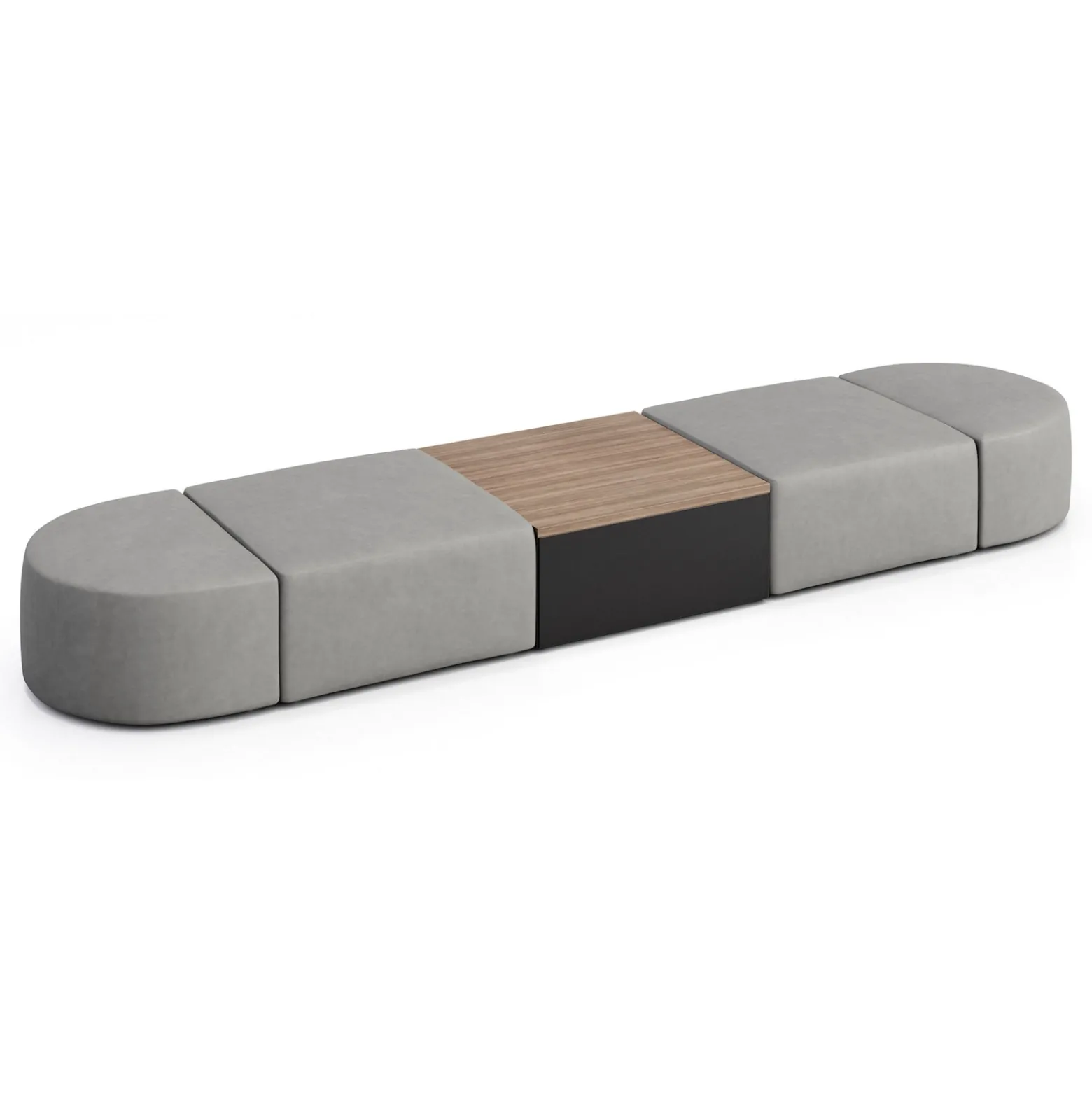 Haven 4 Person Modular Sofa with Table