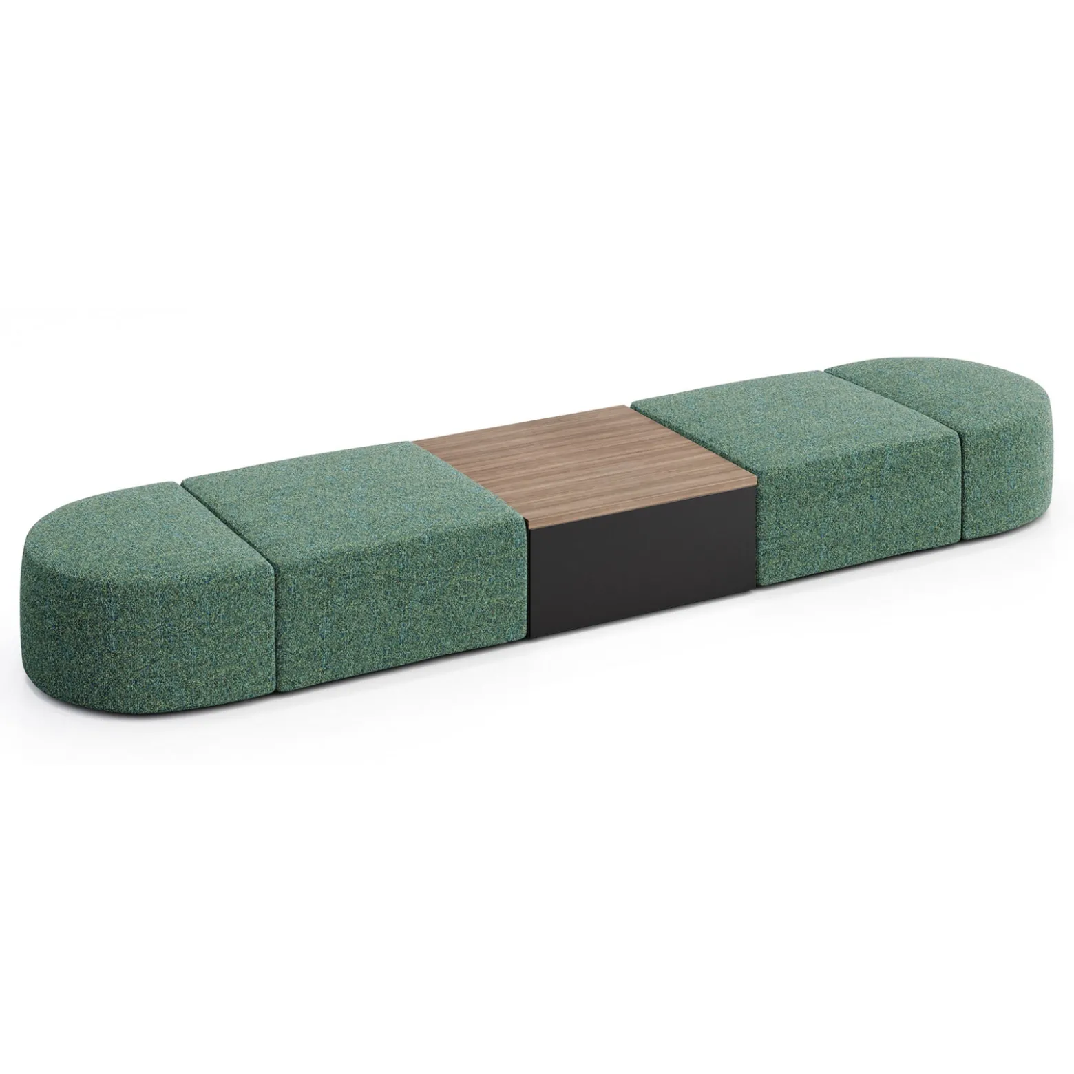 Haven 4 Person Modular Sofa with Table