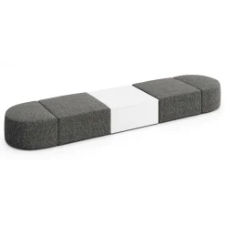 Haven 4 Person Modular Sofa with Table