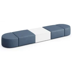 Haven 4 Person Modular Sofa with Table