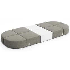 Haven 8 Person Modular Sofa with Table and Power