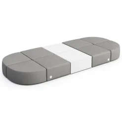 Haven 8 Person Modular Sofa with Table and Power
