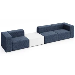Haven 3 Person Modular Sofa with Table