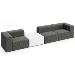 Haven 3 Person Modular Sofa with Table