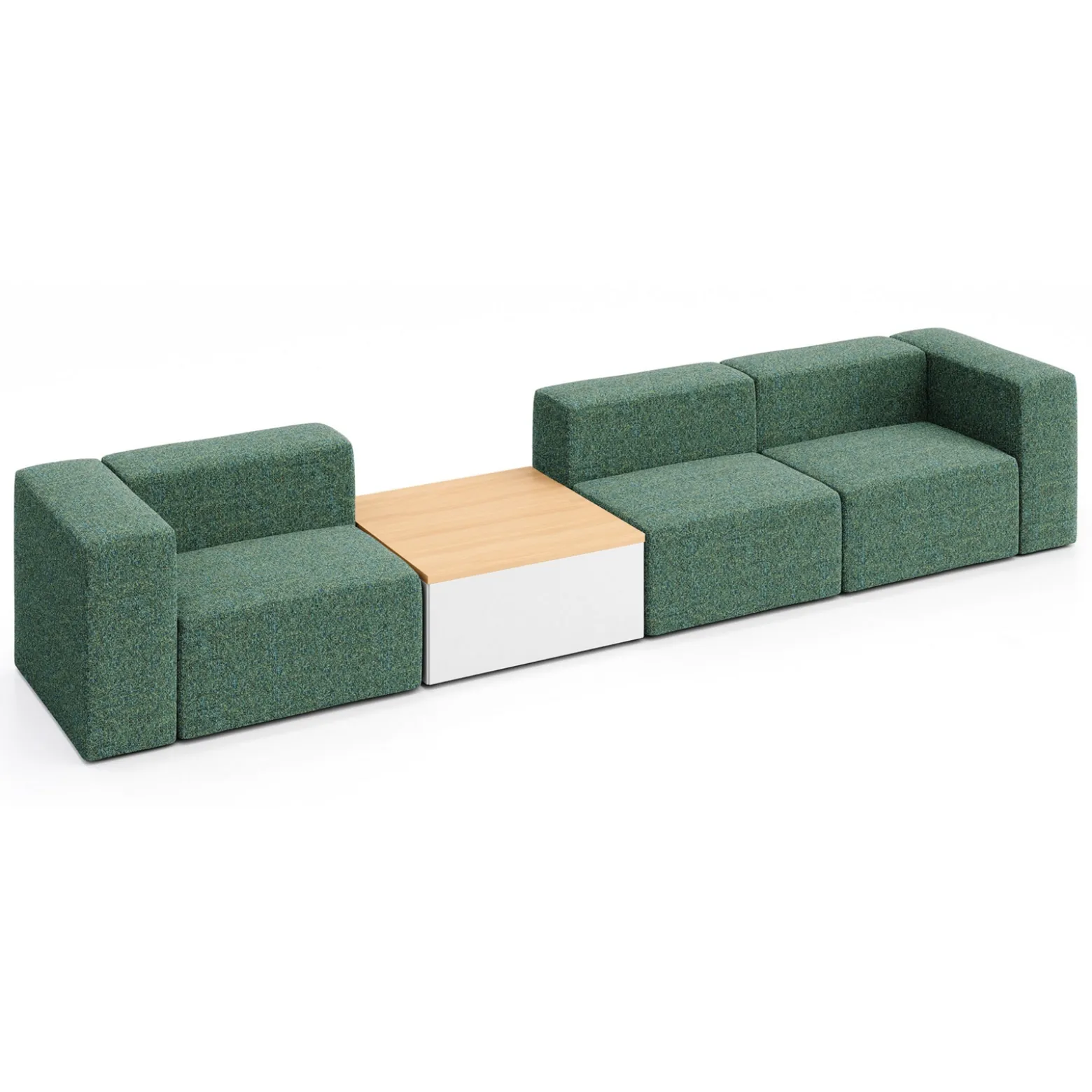 Haven 3 Person Modular Sofa with Table