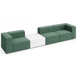 Haven 3 Person Modular Sofa with Table