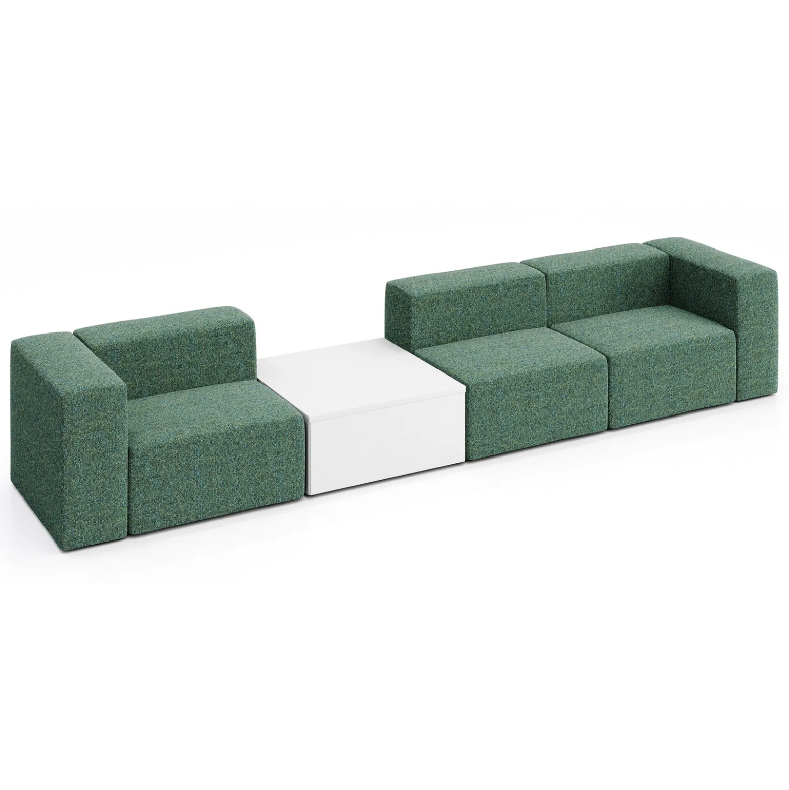 Haven 3 Person Modular Sofa with Table