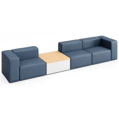 Haven 3 Person Modular Sofa with Table