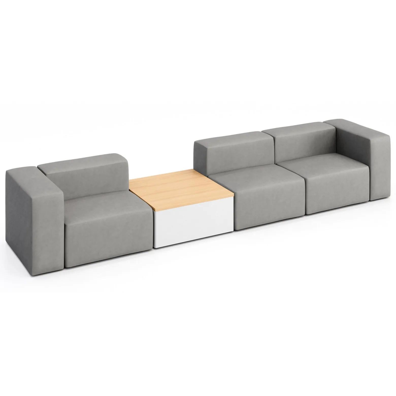 Haven 3 Person Modular Sofa with Table