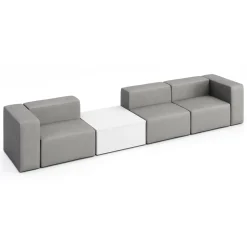 Haven 3 Person Modular Sofa with Table