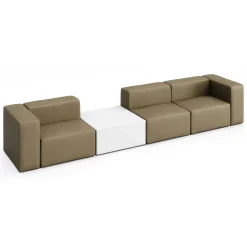 Haven 3 Person Modular Sofa with Table