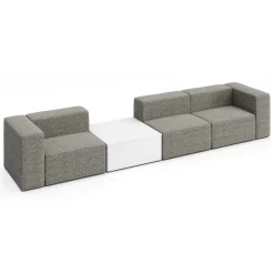 Haven 3 Person Modular Sofa with Table