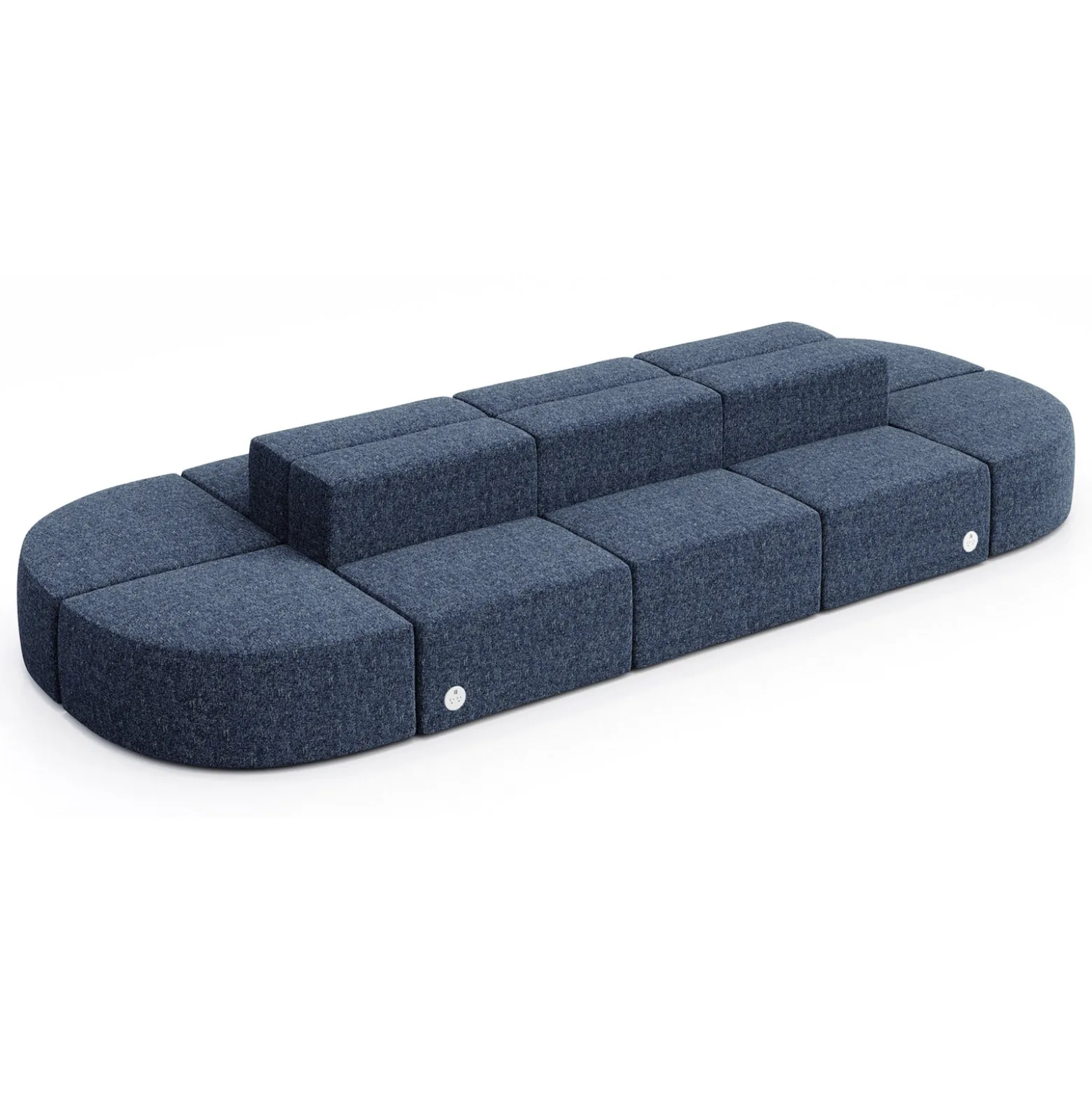 Haven 10 Person Modular Sofa with Power
