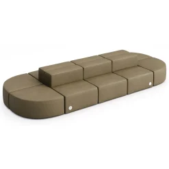 Haven 10 Person Modular Sofa with Power