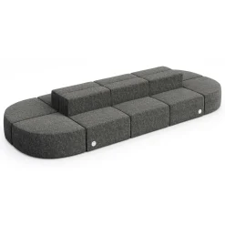 Haven 10 Person Modular Sofa with Power