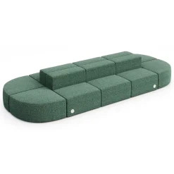 Haven 10 Person Modular Sofa with Power