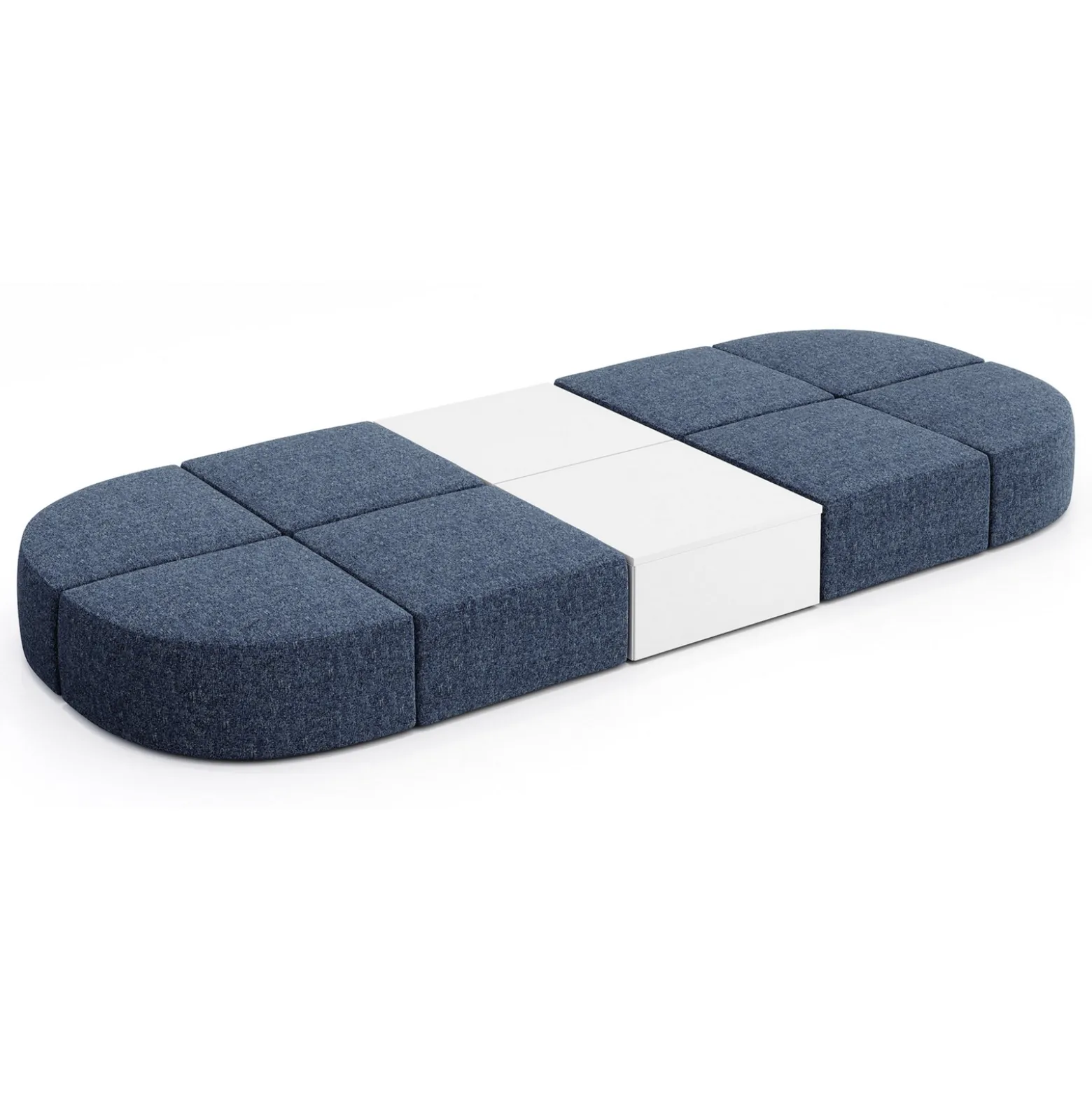 Haven 8 Person Modular Sofa with Table