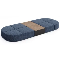 Haven 8 Person Modular Sofa with Table