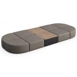 Haven 8 Person Modular Sofa with Table
