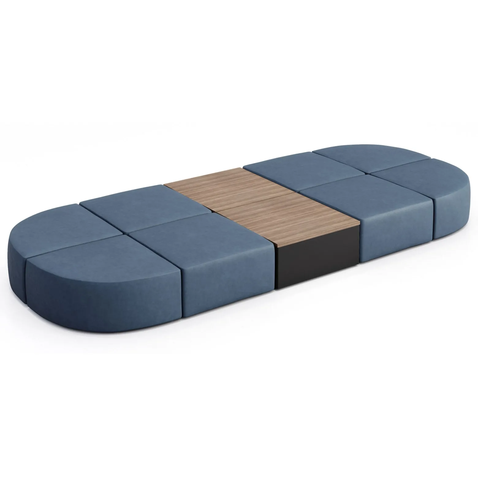 Haven 8 Person Modular Sofa with Table