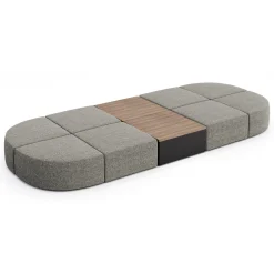 Haven 8 Person Modular Sofa with Table