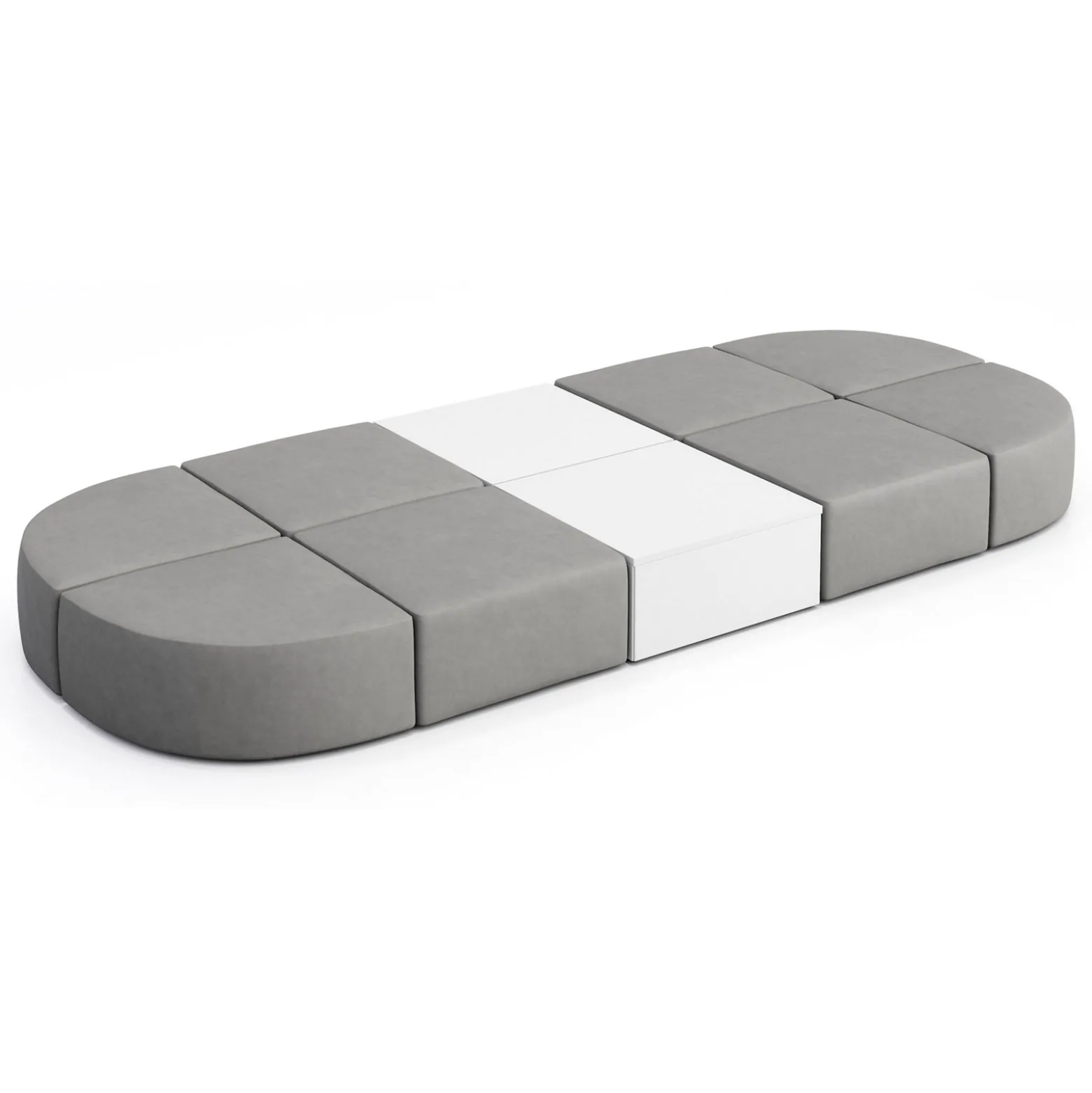 Haven 8 Person Modular Sofa with Table