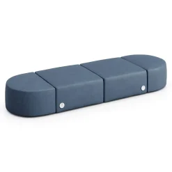 Haven 4 Person Modular Sofa with Power