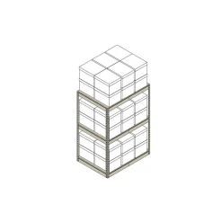 Heavy-Duty Shelving Unit - 42"W x 30"D x 60"H