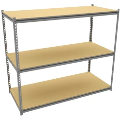 Heavy-Duty Shelving Unit - 69"W x 30"D x 60"H