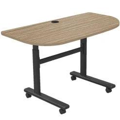 Height Adjustable Flippers Half Moon Mobile Flipper Table - 48