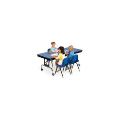 Height Adjustable Mobile Folding Table- 30