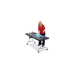 Height Adjustable Mobile Folding Table- 24