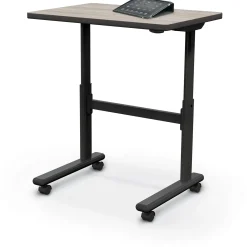 Height-Adjustable Flip-Top Rectangle Desk - 32"W