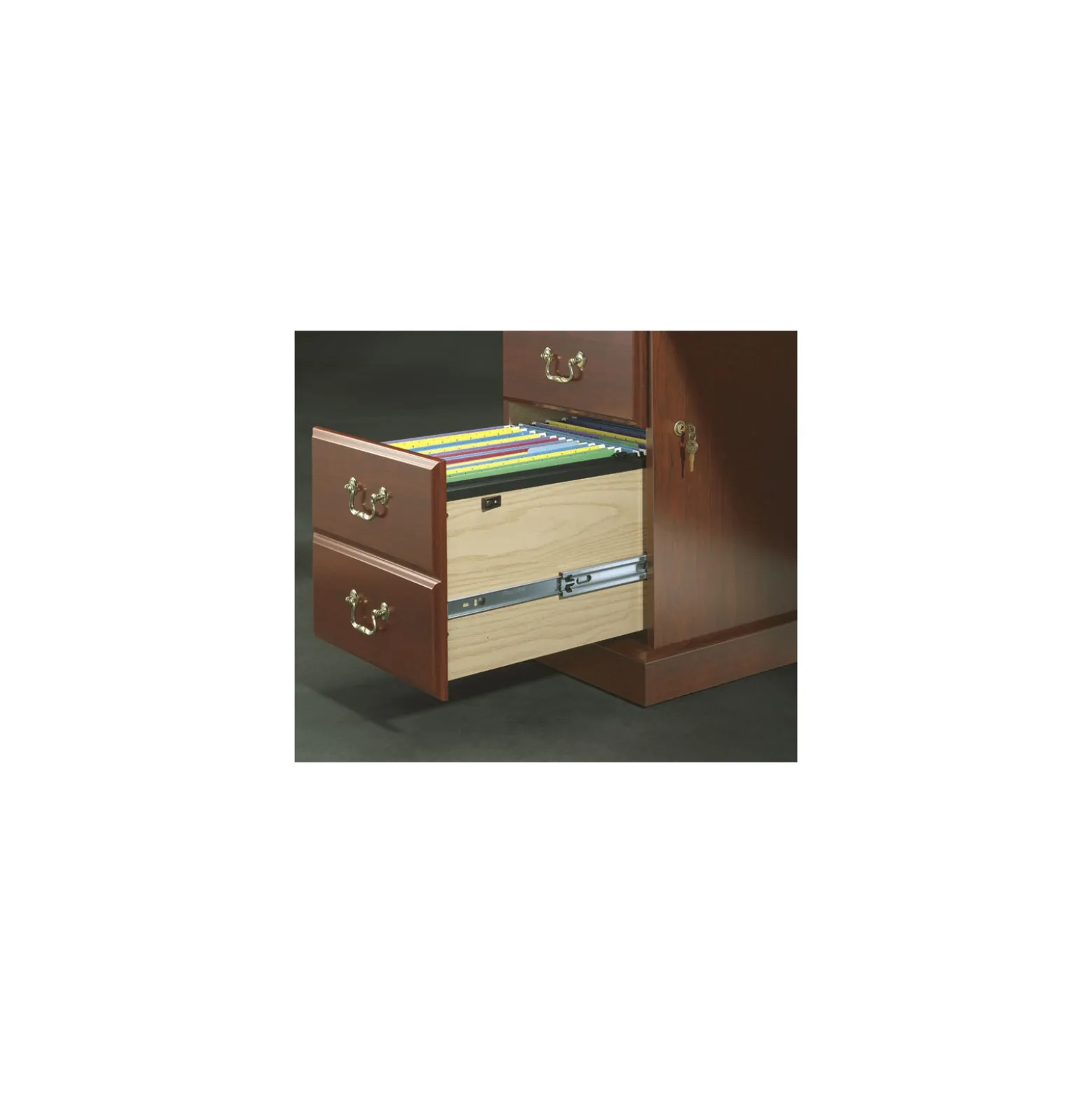 Heritage Hill Traditional Executive Desk -70"W