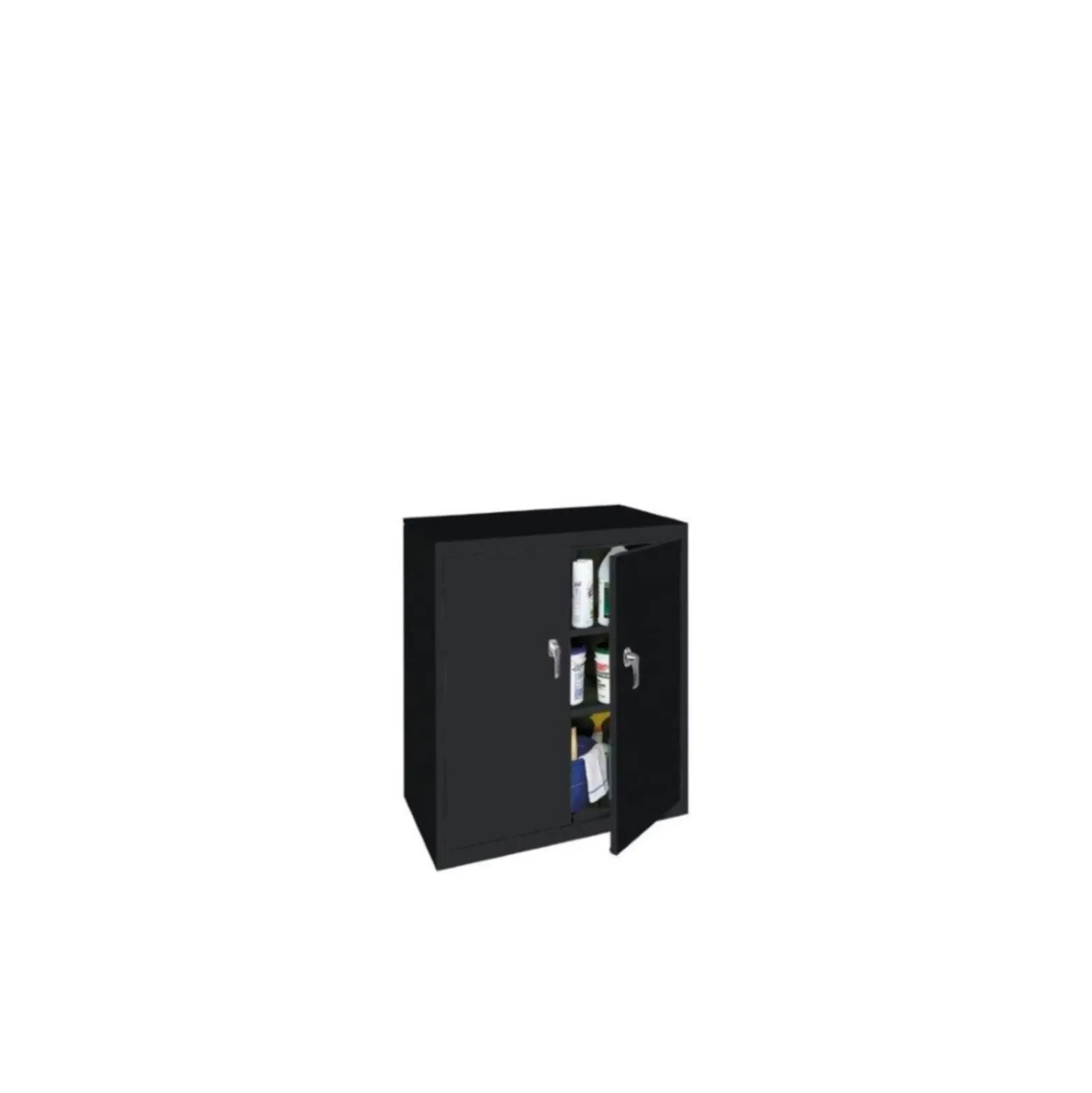 Hetfield Three Shelf Counter High Cabinet - 36"W