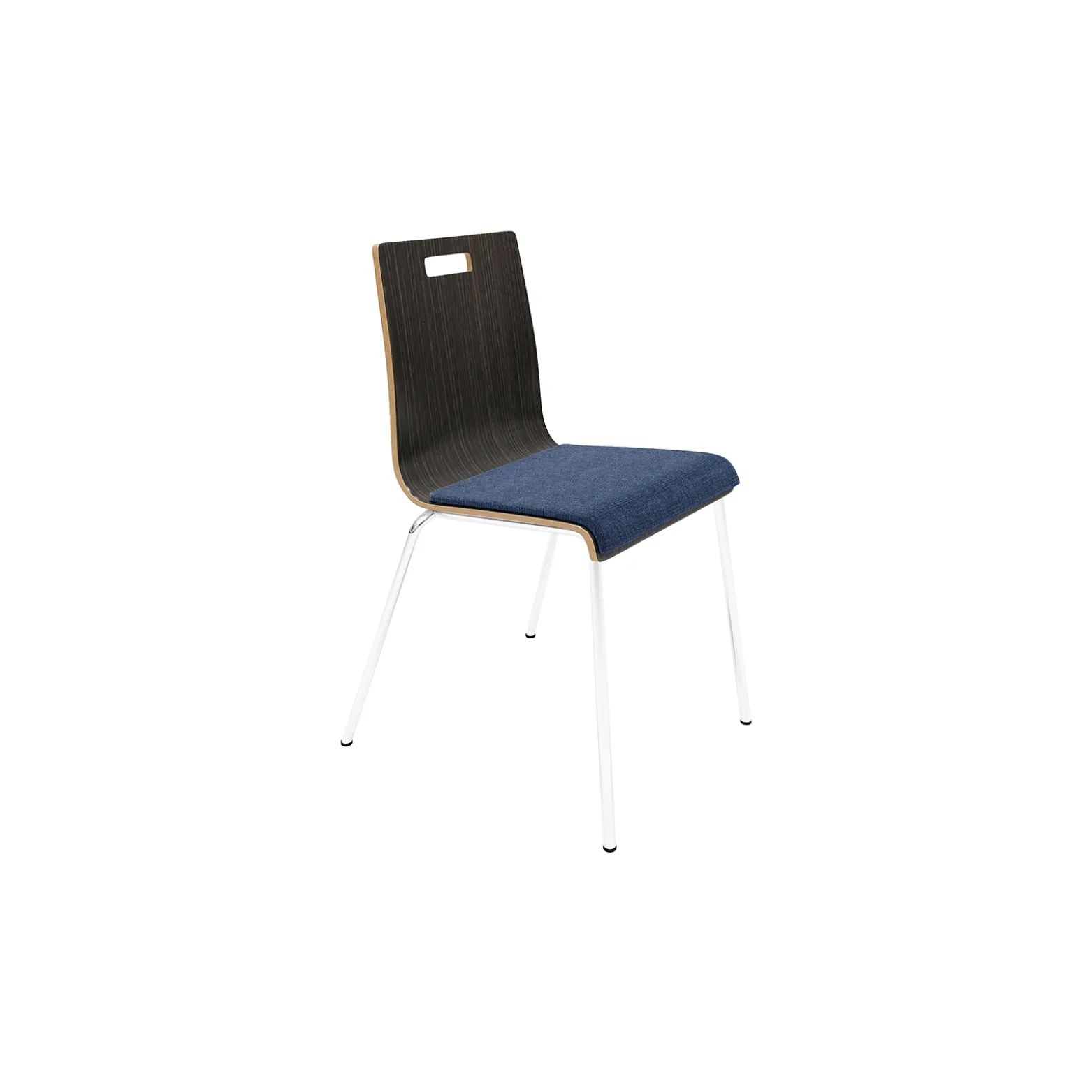 High-Back Upholstered Cafe Chair