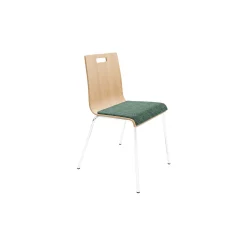 High-Back Upholstered Cafe Chair