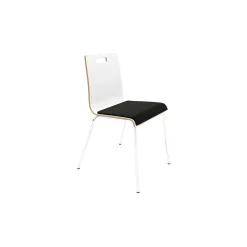 High-Back Upholstered Cafe Chair