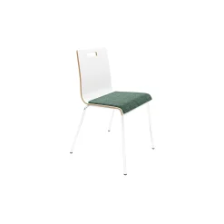 High-Back Upholstered Cafe Chair