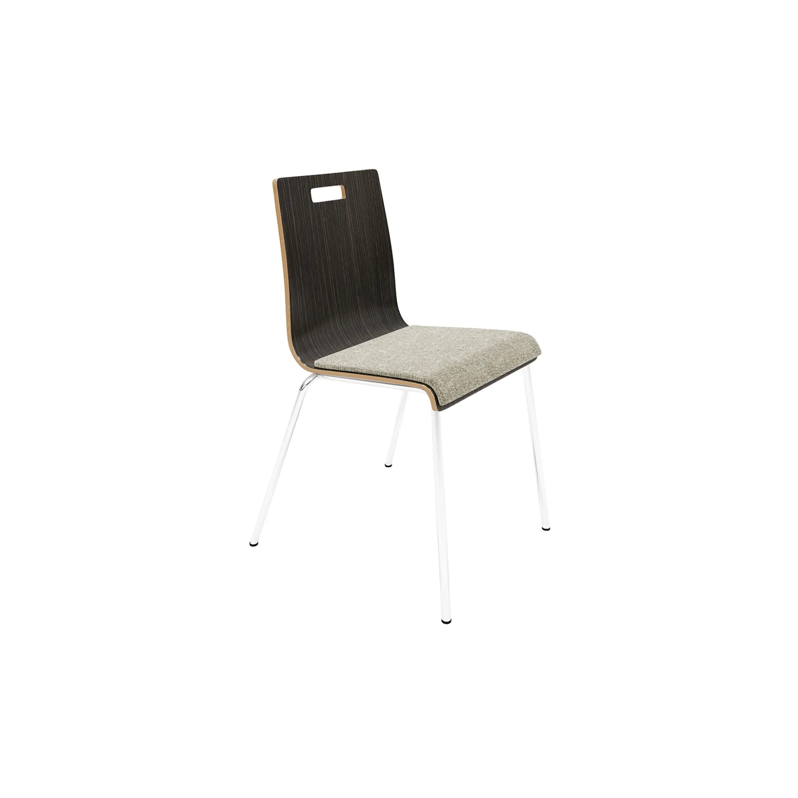 High-Back Upholstered Cafe Chair