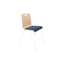 High-Back Upholstered Cafe Chair