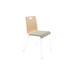 High-Back Upholstered Cafe Chair