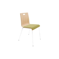 High-Back Upholstered Cafe Chair