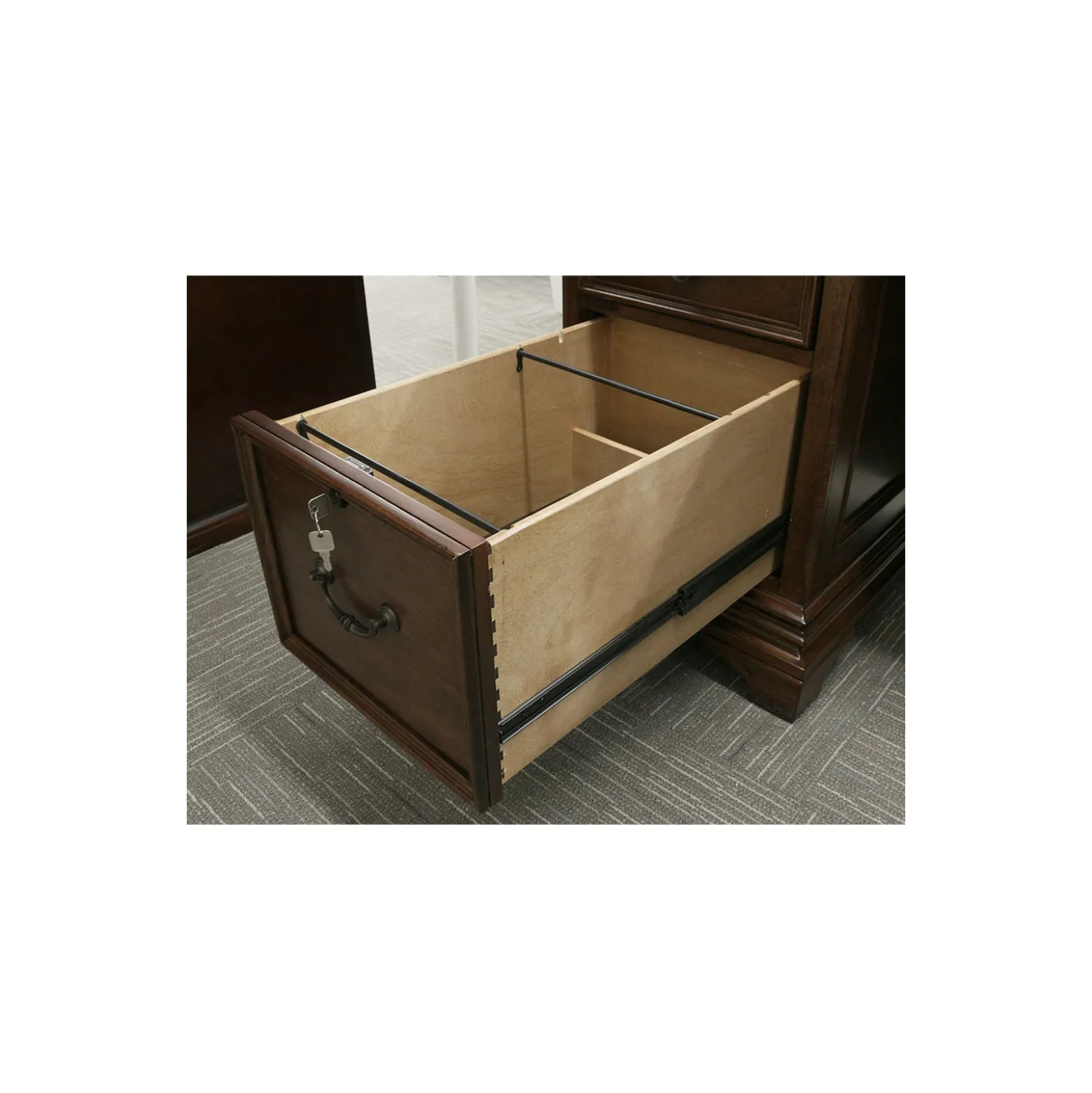 Highland Executive L-Desk - 66"W