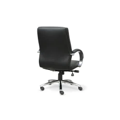 Highland Leather Mid-Back Office Chair