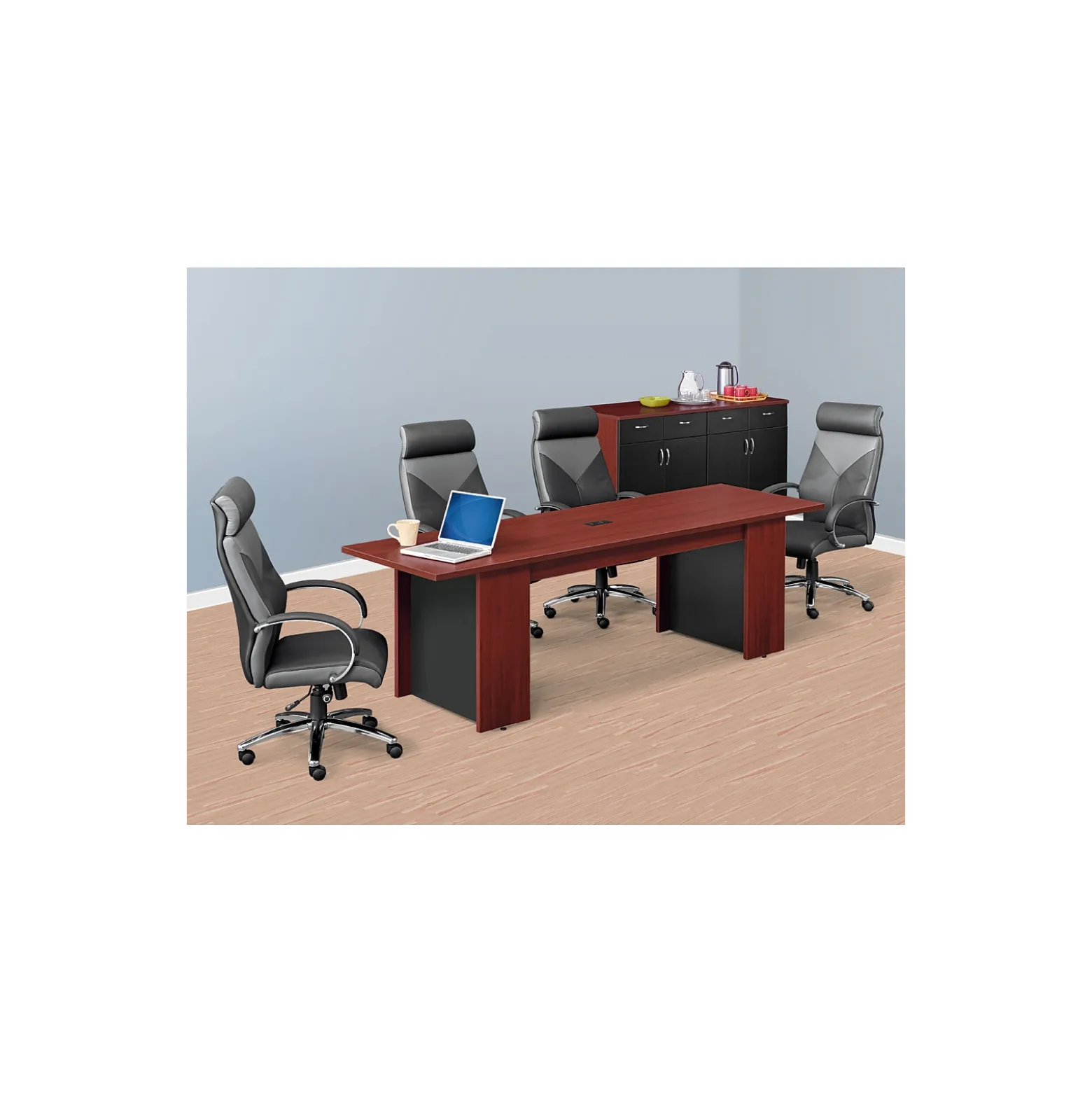 Highland Two Tone Leather Executive Office Chair