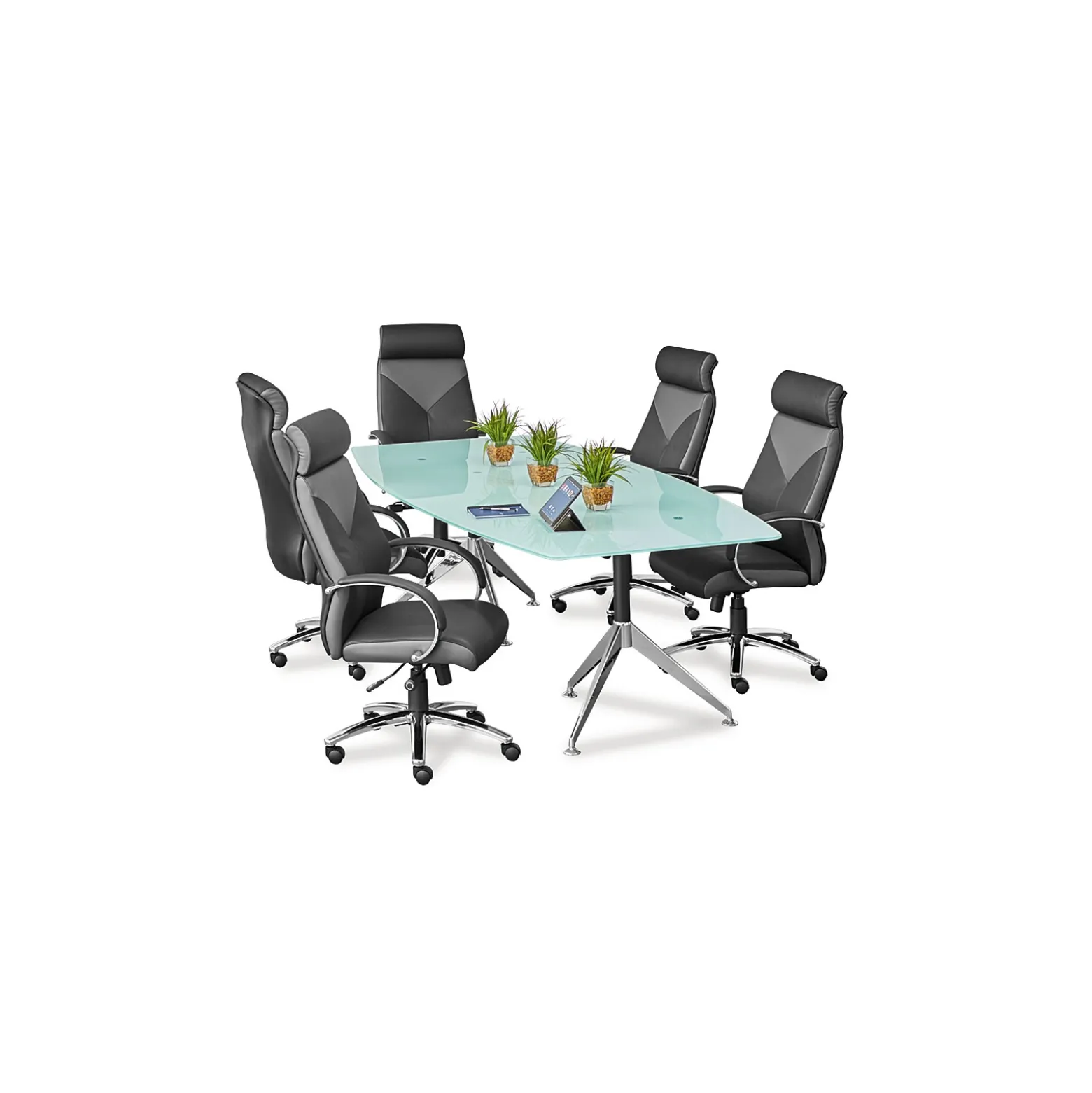 Highland Two Tone Leather Executive Office Chair