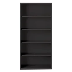 HL8000 5 Shelf Metal Bookcase - 72"H